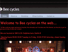 Tablet Screenshot of beecycles.net